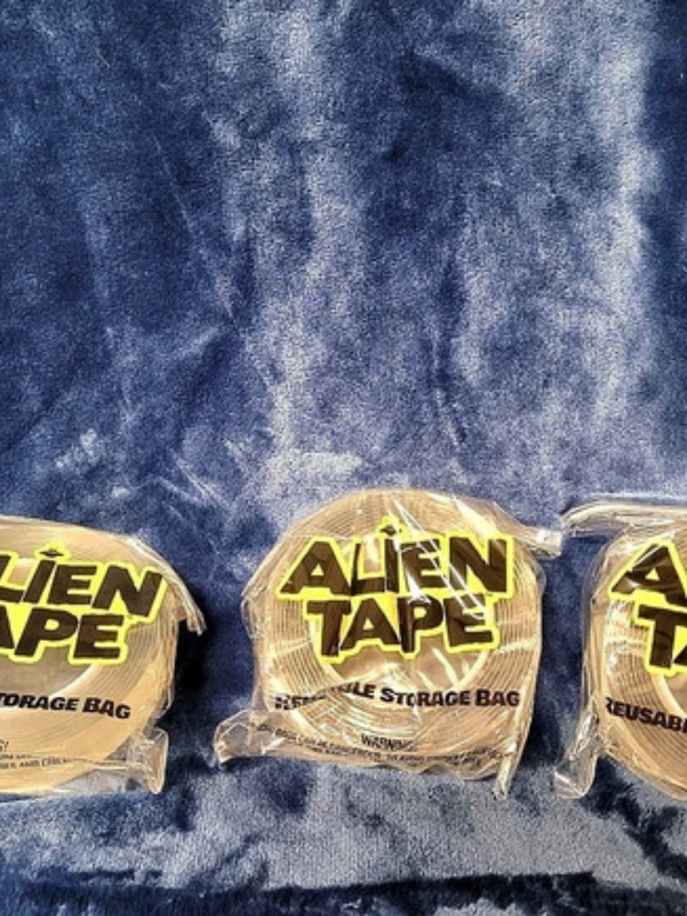 Emson Alien Tape Reusable Double-Sided Tape 3 Rolls